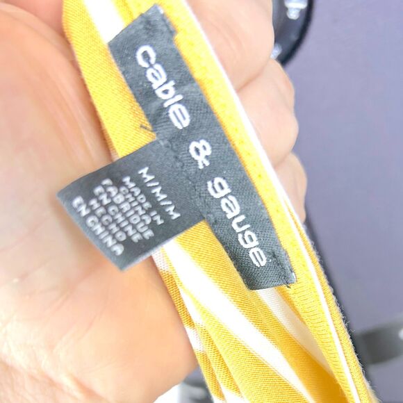 Cable & Gauge Striped Top - Picture 5 of 6